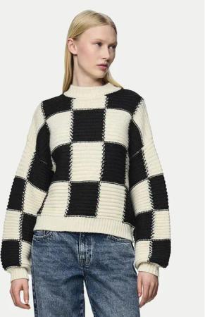 Pieces Pullover Namie 17151160 Beige Regular Fit