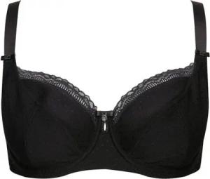 Ulla Popken Bügel-BH Bügel-BH Jacquard Spitzenkante
