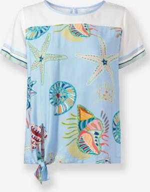 Druckbluse