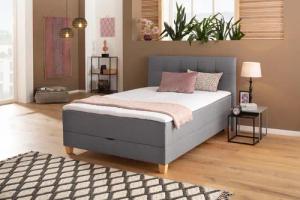 Home affaire Boxbett "Lonrai", in H2,H3 & H4 und XXL - Überlänge 220cm wählbar, inkl. Topper