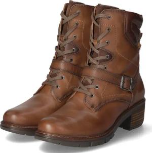 Pikolinos Schnürstiefeletten SAN SEBASTIA für Damen - Gr. 40 - braun - Glattleder