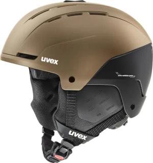 uvex Stance Skihelm (51-55 cm, 16 brown/black matt)