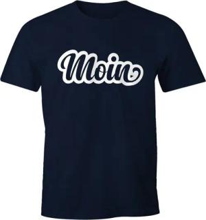 MoonWorks Print-Shirt Moin Herren T-Shirt Fun-Shirt mit Print