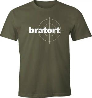 MoonWorks Print-Shirt Herren T-Shirt bratort Fun-Shirt Motiv Shirt Parodie Grillen BBQ mit Print
