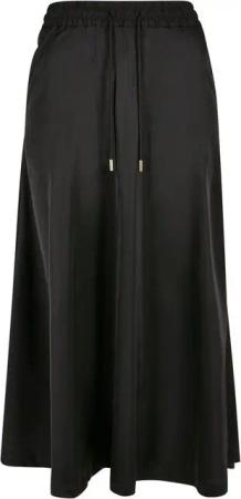 URBAN CLASSICS Sommerrock Urban Classics Damen Ladies Satin Midi Skirt (1-tlg)