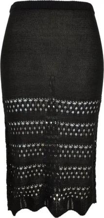 URBAN CLASSICS Sommerrock Urban Classics Damen Ladies 3/4 Crochet Knit Skirt (1-tlg)