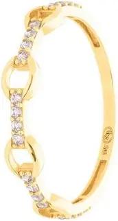 Suzan Gold Goldring Unchained Ring, Gelbgold 375
