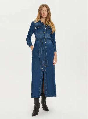 Babylon Jeanskleid EBJ008 Blau Regular Fit