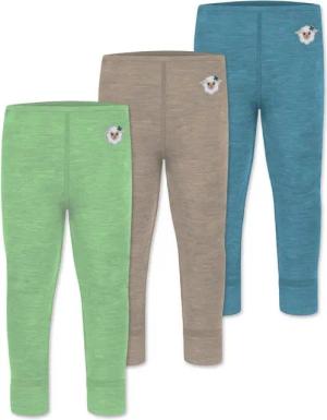 normani Slip 3er Pack Baby Merino Hose Unterhose „Tihoi" lange Unterhose Babyhose Leggings Thermounterhose aus Merinowolle