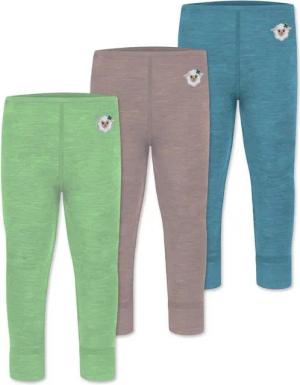 normani Slip 3er Pack Baby Merino Hose Unterhose „Tihoi" lange Unterhose Babyhose Leggings Thermounterhose aus Merinowolle