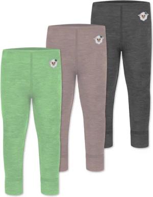 normani Slip 3er Pack Baby Merino Hose Unterhose „Tihoi" lange Unterhose Babyhose Leggings Thermounterhose aus Merinowolle