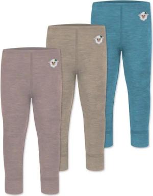 normani Slip 3er Pack Baby Merino Hose Unterhose „Tihoi" lange Unterhose Babyhose Leggings Thermounterhose aus Merinowolle