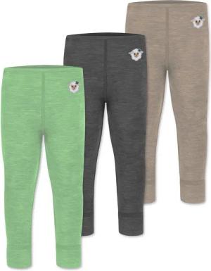 normani Slip 3er Pack Baby Merino Hose Unterhose „Tihoi" lange Unterhose Babyhose Leggings Thermounterhose aus Merinowolle
