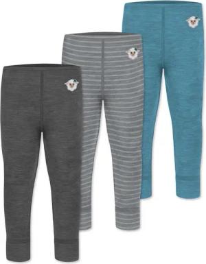 normani Slip 3er Pack Baby Merino Hose Unterhose „Tihoi" lange Unterhose Babyhose Leggings Thermounterhose aus Merinowolle