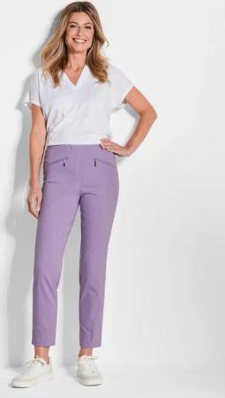 7/8-Bengalinhose LOUISA - flieder - Gr. 275 von Goldner Fashion
