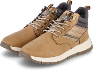 Lumberjack Schnürboots FREEBOUND für Herren - Gr. 41 - beige - Textil & Synthetik