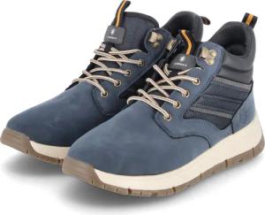 Lumberjack Schnürboots FREEBOUND für Herren - Gr. 45 - blau - Textil & Synthetik