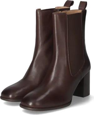 Unisa Stiefeletten für Damen - Gr. 42 - braun - Leder & Textil