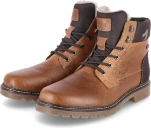 Rieker Winterboots für Herren - Gr. 47 - braun - Leder und Synthetik