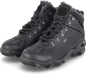 Beliano Winterboots für Herren - Gr. 40 - schwarz - Leder und Synthetik