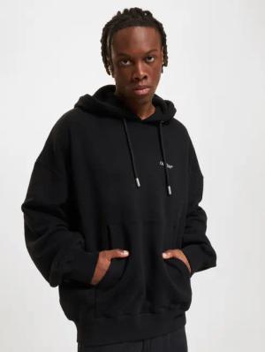 Off-White Logo Printed Drawstring Hoodie