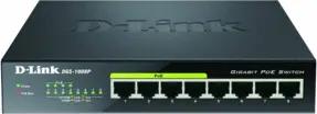 DLink Deutschland 8-Port Gigabit Switch PoE Layer 2 DGS-1008P/E