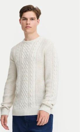 Blend Pullover 20717439 Écru Regular Fit