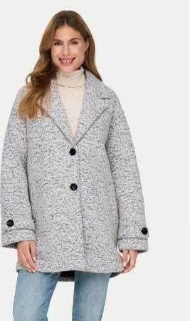 ONLY Wollmantel Sophia 15321880 Grau Relaxed Fit