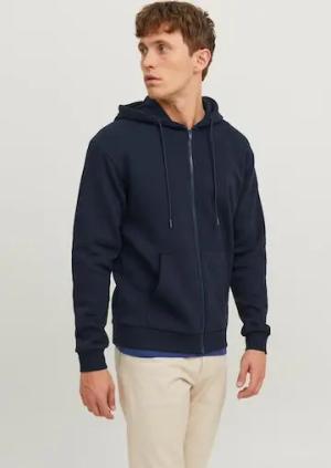 Jack & Jones Kapuzensweatjacke "JJEBRADLEY SWEAT ZIP HOOD NOOS", mit Kapuze