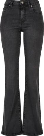 URBAN CLASSICS Bequeme Jeans "Urban Classics Damen Ladies High Waist Flared Denim Pants", (1 tlg.)