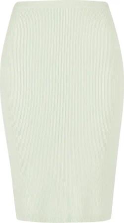 URBAN CLASSICS Sommerrock "Urban Classics Damen Ladies Rib Knit Midi Skirt", (1 tlg.)