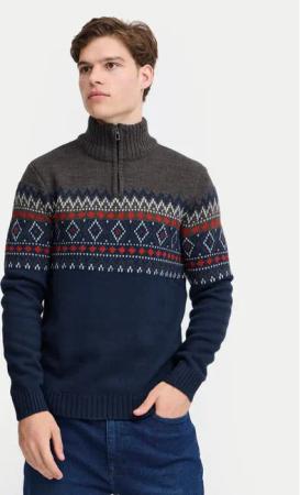 Blend Pullover 20717433 Dunkelblau Regular Fit