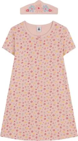 Petit Bateau Nachthemd Petit Bateau Mädchen-Nachthemd & Haube Prinzessinnen-Schlafmode