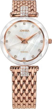 Jowissa J5.774.M Facet Strass Damenuhr 29mm 5ATM