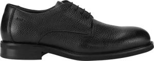 Digel Derby-Schuhe aus genarbtem Leder, Wide Fit