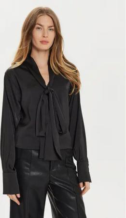 Eleh Bluse E00198 Schwarz Regular Fit