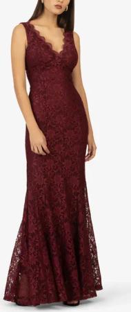 Kraimod - Abendkleid - Größe 36 - rot