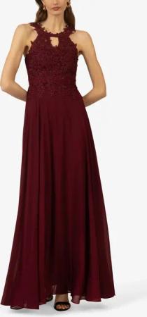 Kraimod - Abendkleid - Größe 36 - rot
