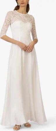Kraimod - Abendkleid - Größe 34 - weiß