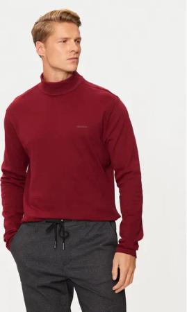 Hechter Paris Rollkragenpullover 75001 142905 Rot Regular Fit