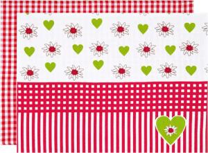 stuco Platzset "Dirndl", (Set, 4 St.)