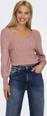 ONLY V-Ausschnitt-Pullover "ONLATIA L/S V-NECK CUFF KNT"