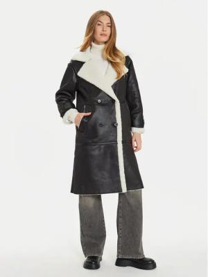 ViCOLO Fellmantel TS0042 Schwarz Regular Fit