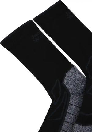 Jack Wolfskin Vojo Sock CL C Sportsocken 44-46 black black