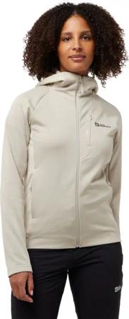 Jack Wolfskin Alpgrat Extended Version Jacket Women Fleecejacke Damen XL beige,grey seal