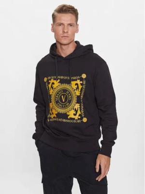 Versace Jeans Couture Sweatshirt 75GAIF07 Schwarz Regular Fit