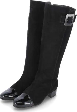 Brunate Winterstiefel PIA für Damen - Gr. 41 - schwarz - Leder,Rauleder