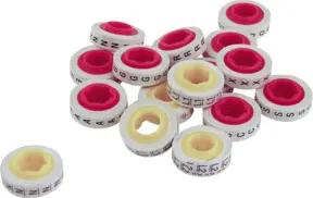 3M Deutschland Kabelmark. Nachfüllrollen Ziffer 6, 3er Pack SDR-6(VE3)