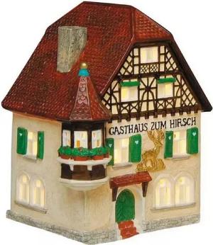 G.Wurm GmbH Dekoobjekt Lichthaus Windlicht Gasthaus Hirsch Porzellan