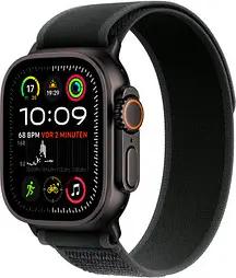 Apple Watch Ultra 2 49 mm (GPS + Cellular) Trail Loop M/L schwarz